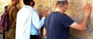 Praying at the Western Wall